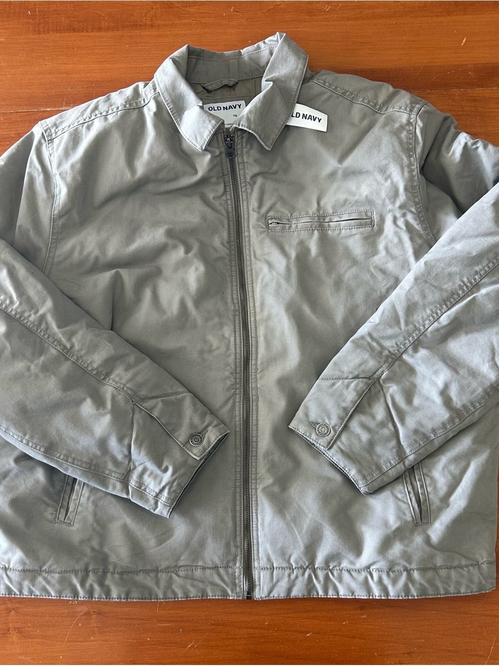 Old Navy Men's Light Gray Jacket